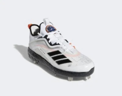 Adidas Icon 6 Liftoff Baseball White Black Cleats Shoes Men's Size 13.5 GW5916 - Image 1 of 4