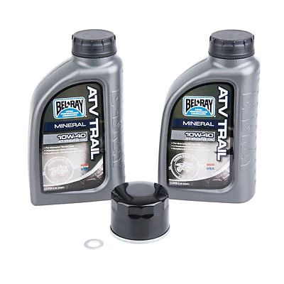 Kit de cambio de aceite con Bel-Ray ATV Trail 10W-40 Yamaha Kodiak 700 dirección asistida eléctrica 4x4 2016-2017 Foto 1 de 1