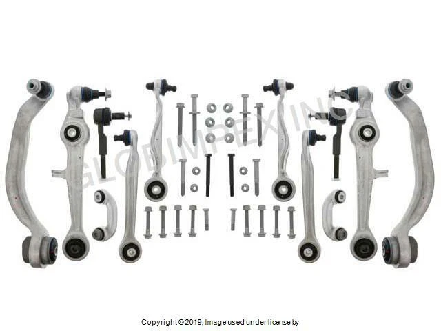Kit de enlace de brazo de control delantero MEYLE HD AUDI/VW A4 A6 QUATTRO PASSAT (1996-2003) Foto 1 de 1