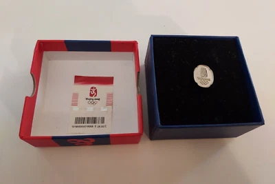 Official Beijing 2008 Olympic Pin Logo Emblem Series NEW In Box - Image 1 of 3