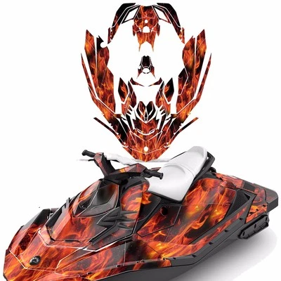Calcomanías adhesivas gráficas para Sea-Doo Bombardier Spark 2UP 2014-2016 ICE O Foto 1 de 4