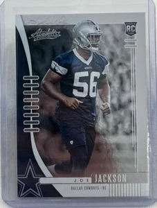 Joe Jackson 2019 Panini Absolute Rookie Football Card #153 Dallas Cowboys - Picture 1 of 2