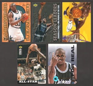 SHAQUILLE O' NEAL LOT ORLANDO MAGIC & LA LAKERS - Picture 1 of 1