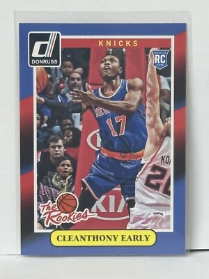 Donruss The Rookies Swirlorama #19 2014 Cleanthony Early Rc Knicks A74 Foto 1 de 2