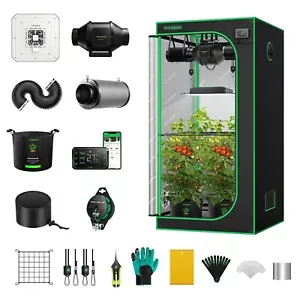 VIVOSUN GIY Smart Grow System 80x80x160cm growzelt komplett Set wifi kontrollier - Bild 1 von 8