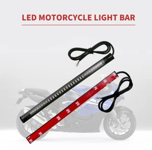 APRILIA MOTORCYCLE LED 3RD BRAKE LIGHT BAR KIT 48 SUPER BRIGHT LEDS - Foto 1 di 7