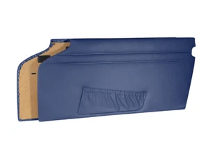 Navy Blue Door Panels With Pocket Fits Mercedes W113 230 250 280SL Pagoda 2pcs - Picture 1 of 2