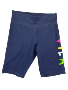 Pantalones Cortos Fila Talla L Azul Ropa Activa Calce Elástico Logotipo Muti-Color - Imagen 1 de 11