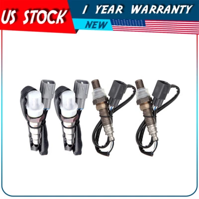 4pcs For 2006 Lexus GS300 3.0L Upstream & Downstream/Rear O2 Oxygen Sensor - Image 1 of 4
