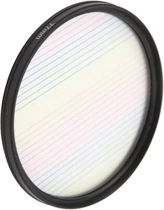 Rainbow Streak Effect Camera Lens Filter, 77mm Rainbow Starlight Filter FX - Picture 1 of 7