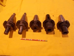 LOTE DE 5 SOPORTES DE HERRAMIENTAS CAT 45 TAPER x MOLINO 4JT TALADRO MANDRIL ÁRBOL Y 2MT 3MT - Imagen 1 de 4