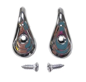 55 56 57 Chevy Coat Hooks Pair 1955 1956 1957 Chevrolet New - Bild 1 von 4