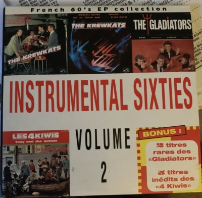 VARIOUS:INSTRUMENTAL 60'S VOL.2 KREW KATS GLADIATORS LES 4 KIWIS Fantastic TRAX - Image 1 of 4