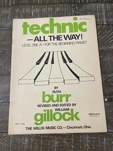 Technic All The Way Level One A Song Book - Picture 1 of 4