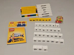 Lotto Lego 850425, 853195, porta biglietti da visita e calendario mattoncini - usati - Foto 1 di 4