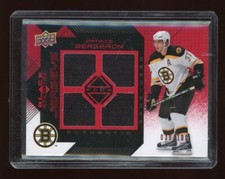 2008-09 Black Diamond Jerseys Quad Ruby #BDJPB Patrice Bergeron 39/100 *S2817