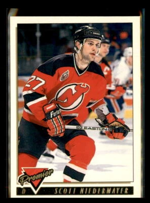 1993-94 Topps Premier Gold #470 Scott Niedermayer Set Break - Image 1 of 2