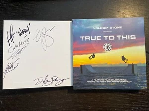 Volcom Stone Presents : True To This Blue-ray Boxed Set & Book and 7" Vinyl Film - Picture 1 of 3