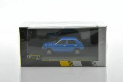 DAIHATSU CHARADE G10 1977 BLU FIRST43 F43-083 1/43 RHD GIAPPONE PREMIUM METALLO - Immagine 1 di 2