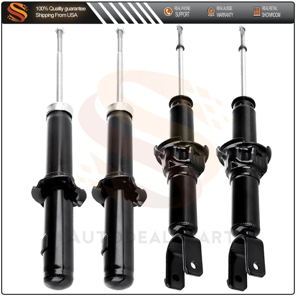 Front Rear 4PCS for 1996-2000 Honda Civic 1997-2000 Acura EL Shocks Struts - Image 1 of 1