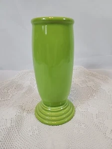 Fiestaware Chartreuse Millennium III Vase Fiesta Limited Green Flower Vase - Picture 1 of 17