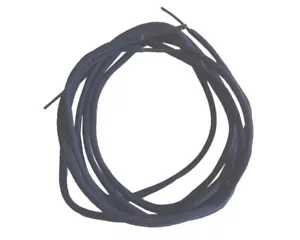 Cordones finos redondos azul marino - mejores cordones de vestir y cordones de senderismo - Imagen 1 de 2