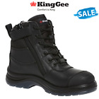 SALE KingGee Tradie 6CZ Mens Electrical Hazard Protect Work Safety Boots K27155