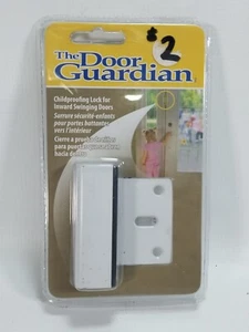 The Door Guardian Childproof Lock for Doors DG01-W Door Guardian - White NEW - Picture 1 of 2