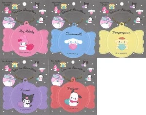 Sanrio Card, ID Name Holder, Tag, Key chain, Bag Accessories with Ball Chain - Picture 1 of 22