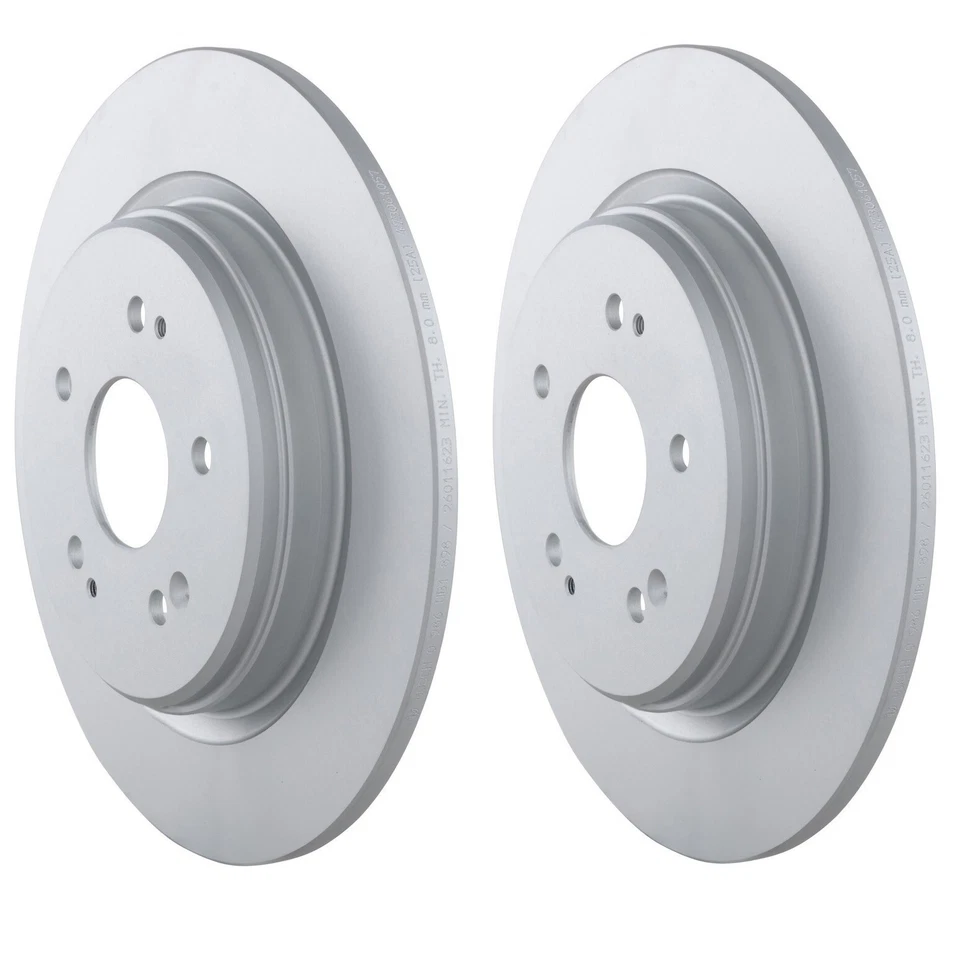 Juego de 2 pares de rotores de freno de disco traseros Bosch QuietCast de 310 mm para Acura RDX 19-23 Foto 1 de 1