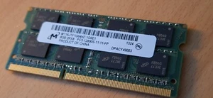 Micron 8GB PC3-12800 (DDR3-1600MHz), SO-DIMM (MT16JTF1G64HZ-1G6E1) - Picture 1 of 1