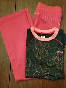 Girl's Sweatpants and T-shirt set by Fila, Size 10-12, Size 14 - Picture 1 of 7