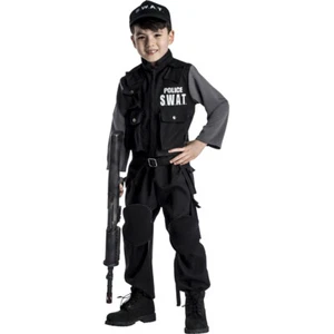 Disfraz de equipo SWAT Dress Up America Kid's Jr. para niños - policía S.W.A.T. Disfraz - Imagen 1 de 4