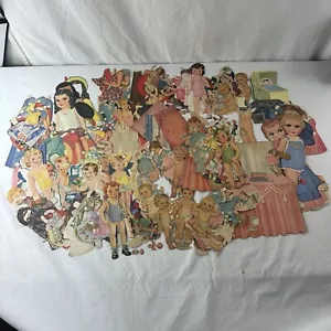 Lote De Muñecas De Papel De Colección Años 1930 y 1940 500+ Piezas Segunda Guerra Mundial Sleepy Babies Billy Mickey Betty - Imagen 1 de 15