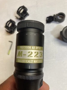 nikon m223 scope 1x4x20 W/rings - Picture 1 of 10