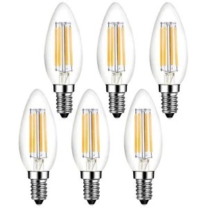 E14 LED Bulb Dimmable 40W Equivalent 3000K Soft White, E14 European Candelabr... - Picture 1 of 7