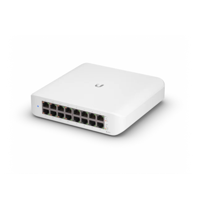 Ubiquiti Networks Switch Lite 16 PoE Wall-Mountable Switch - USW-LITE-16-POE