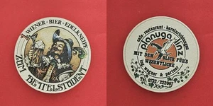 Wiener Bier Edelkneipe Zum Bettelstudent Brauerei Bierdeckel Bier - Bild 1 von 1