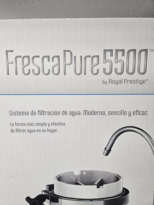 Nuevo sistema de filtración de agua Fresca Pure 5500 Royal Prestige Foto 1 de 4