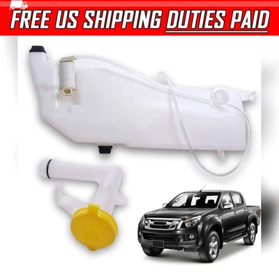 Conjunto de bomba para parabrisas tanque tapa parte superior lavadora Isuzu Dmax Ute 2012-2015 Foto 1 de 4