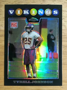 2008 Topps Chrome Refractors #TC274 Tyrell Johnson - Bild 1 von 2