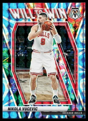 2020-21 Mosaic Will to Win #'d /99 Nikola Vucevic - Chicago Bulls - Image 1 of 2