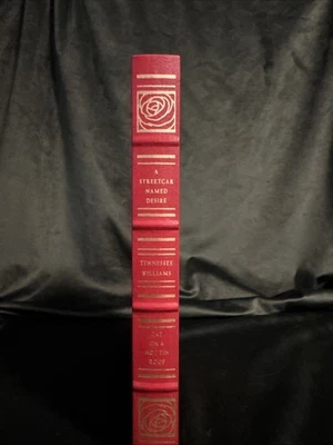 WILLIAMS, Tennessee. A Streetcar Named Desire/Cat on... Franklin Library Leather Foto 1 de 4