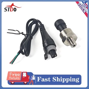 0-150 PSI Pressure Transducer (Oil/Fuel/Air/Water) - DC5V, 1/8" Pressure Sensor - Picture 1 of 7