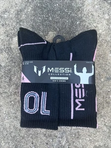 Messi Collection Kid’s Crews Large Socks - Picture 1 of 2