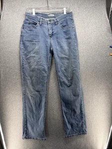 Lee Damen Jeans Größe 6 klassische Passform Reiter gerades Bein helle Waschung Tasche Knopf - Bild 1 von 10