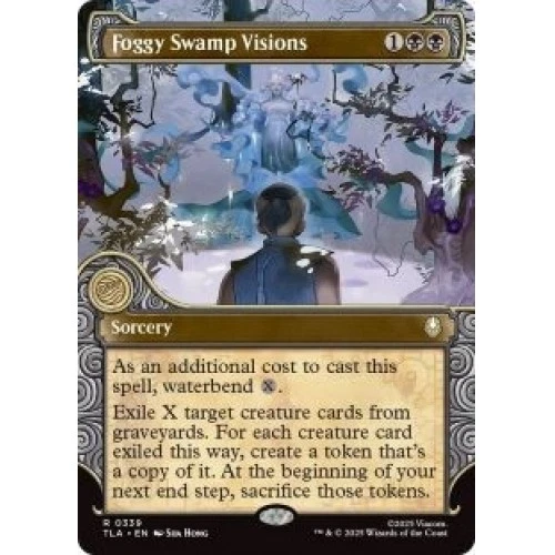 Foggy Swamp Visions (showcase) X4 M/NM Magic MTG Avatar: The Last Airbender - Image 1 of 1