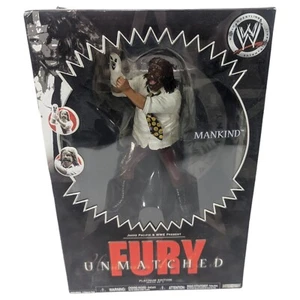 WWE New Jakks Unmatched Fury Mankind Figure 2007 Platinum Edition Series 5 - Foto 1 di 6