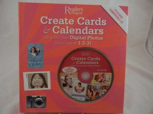 Readers Digest Create Cards  Calendars, Pc  Mac Compatible Cd-rom  Bo - GOOD - Image 1 of 1
