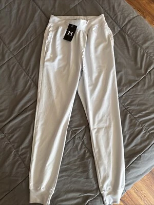 Under Armour Women’s Sport High Rise Woven Pants Light Gray Sz XS - Image 1 of 4